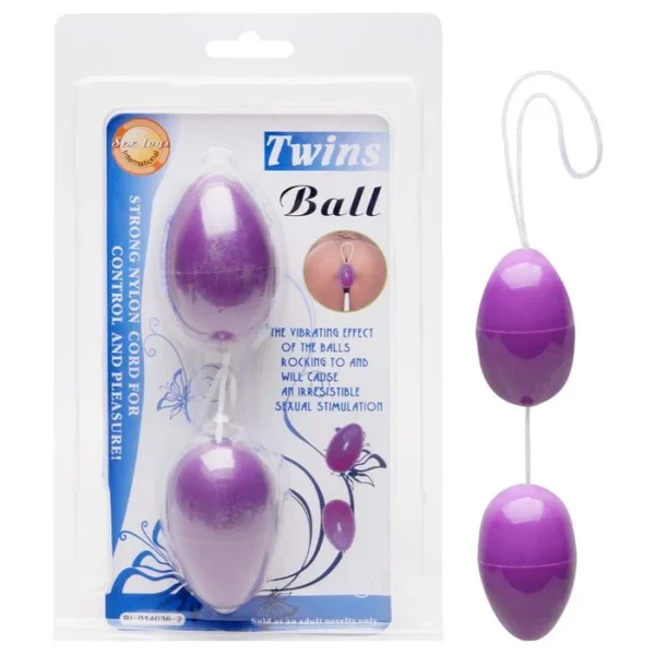 Bolas de Pompoarismo Dupla Lisas Baile Sensual Love