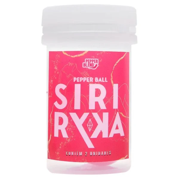 Bolinha Lubrificação Siri Ryka 02 Unidades Pepper Blend