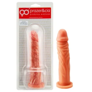Pênis De Borracha Maciça 19,2 x 3,9cm