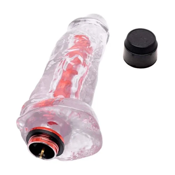 Pênis Vibrador Jelly 18,5 x 4,5cm Multivelocidade Kgel