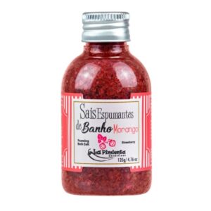Sais de Banho Espumantes 135g Morango La Pimienta