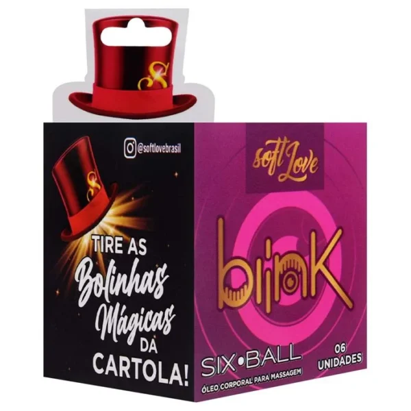 Six Ball Blink Bolinha Anal 6 Unidades Soft Love