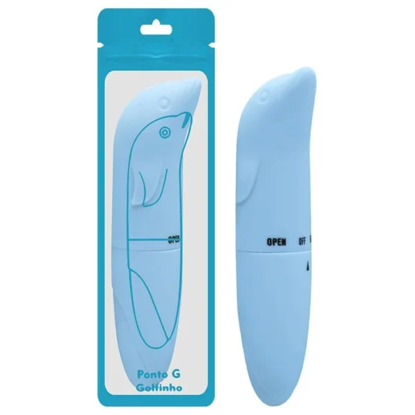 Vibrador Golfinho Toque Aveludado Tiffany