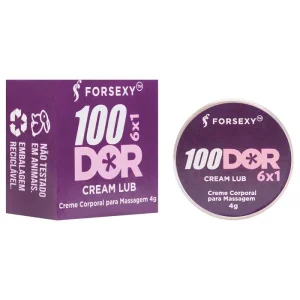 100dor 6x1 Cream Lub Anal Multifunções 4g For Sexy