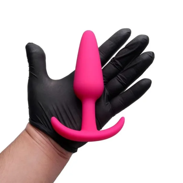 Plug Anal Cônico Silicone 12,5 x 3,2cm Sexy Import