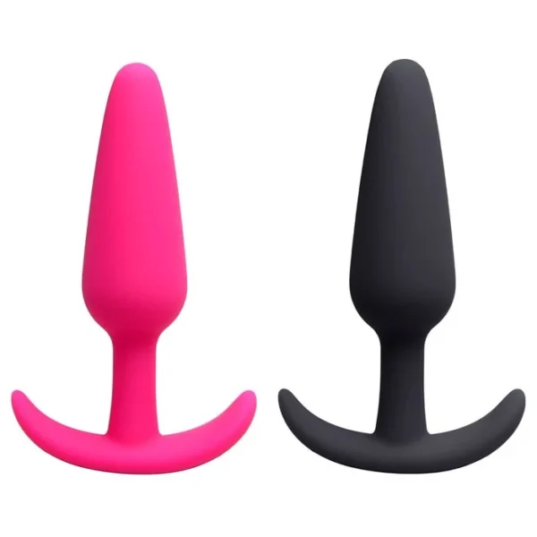 Plug Anal Cônico Silicone 12,5 x 3,2cm Sexy Import