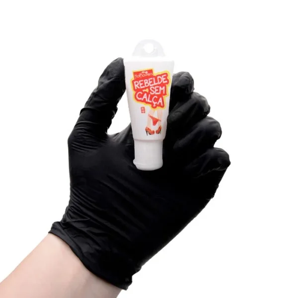 Rebelde Sem Calça Gel Anal 15g Hot Flowers bisnaga